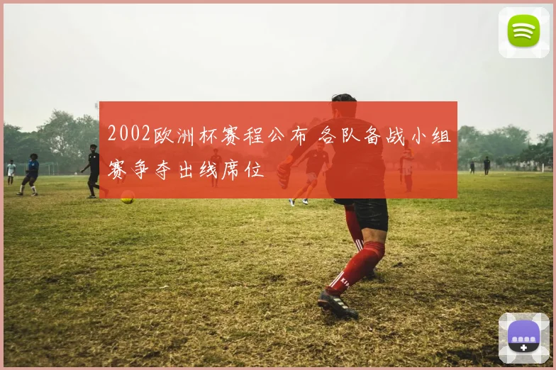 2002欧洲杯赛程公布 各队备战小组赛争夺出线席位